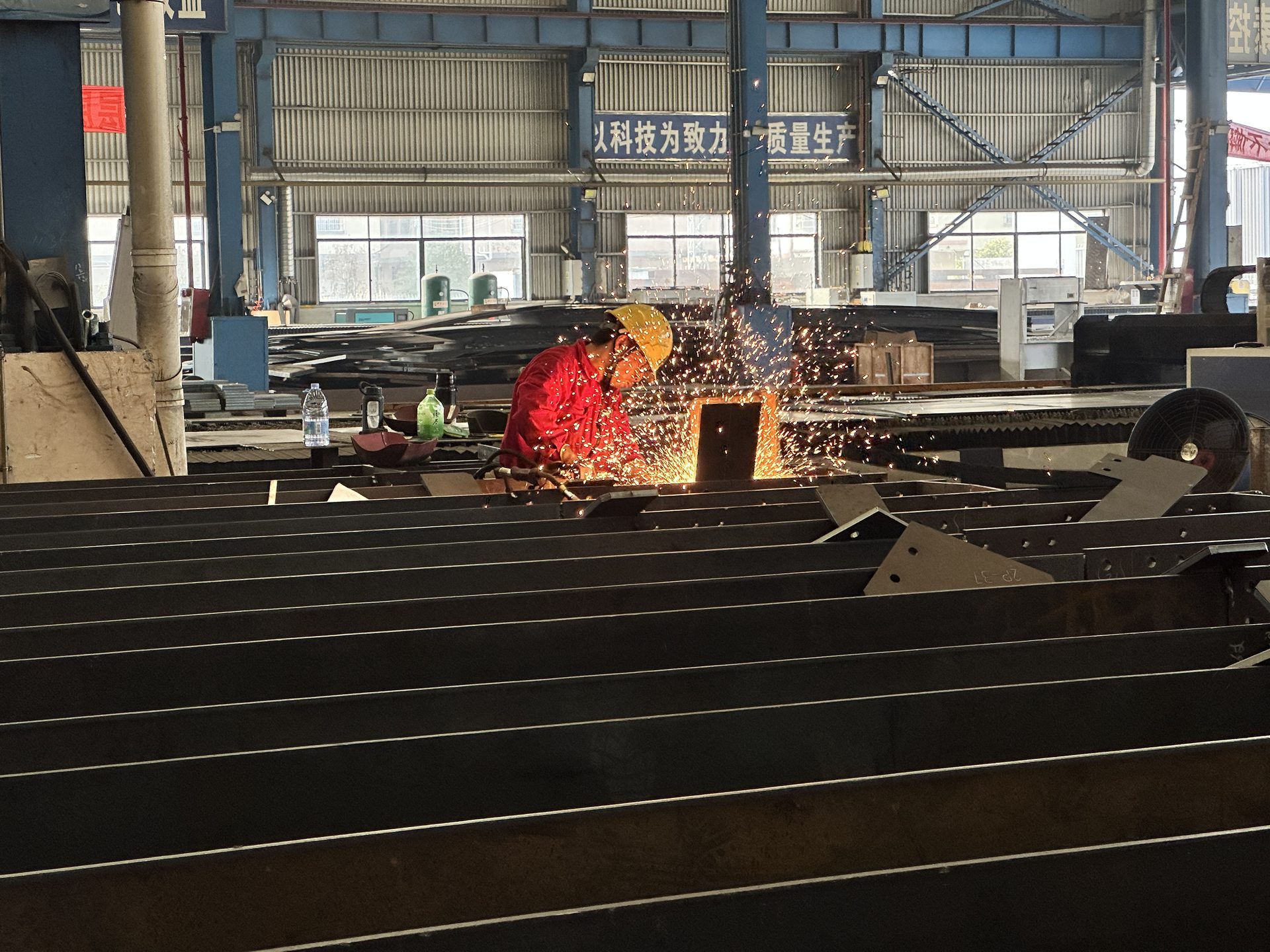 CNC cutting and steel preparation