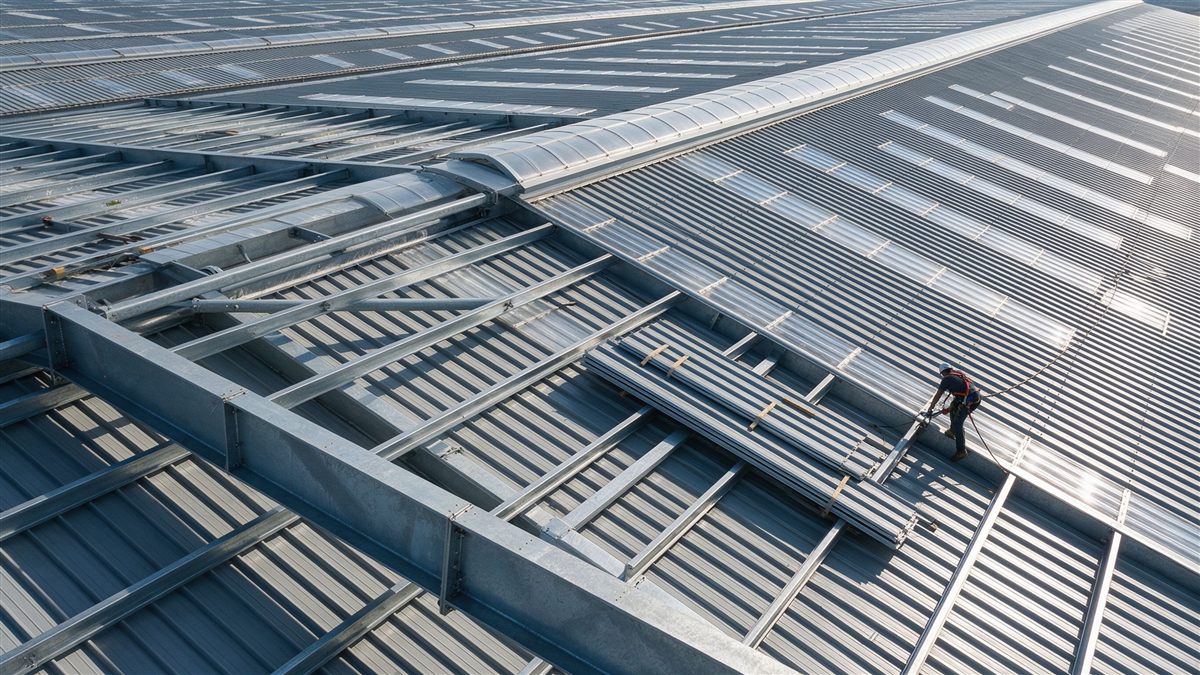 Profiled roof sheets, daylight panels and ridge vent