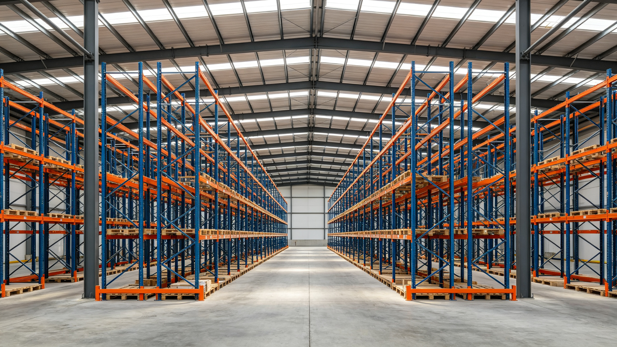 Steel structure warehouse logistics distribution center