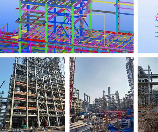 CNOOC PR6 Pipe Rack 4-SS2 Frame Project - Project Site