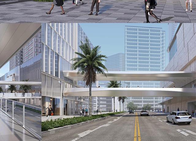 Shenzhen Luohu Mixc Commercial Center Skybridge Project - Project Rendering