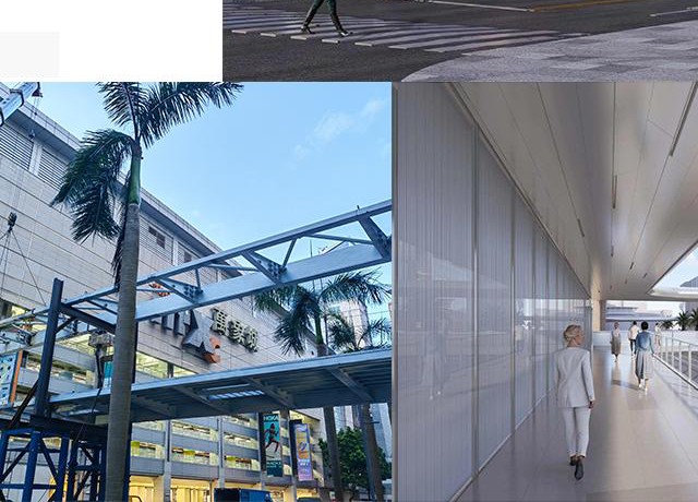 Shenzhen Luohu Mixc Commercial Center Skybridge Project - Construction Site