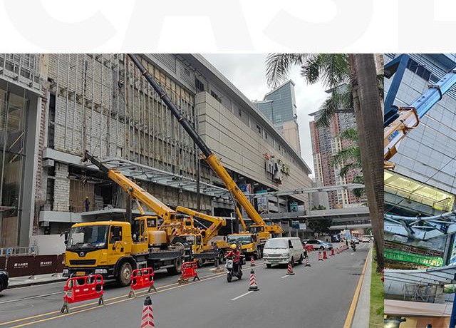 Shenzhen Luohu Mixc Commercial Center Skybridge Project - Street View
